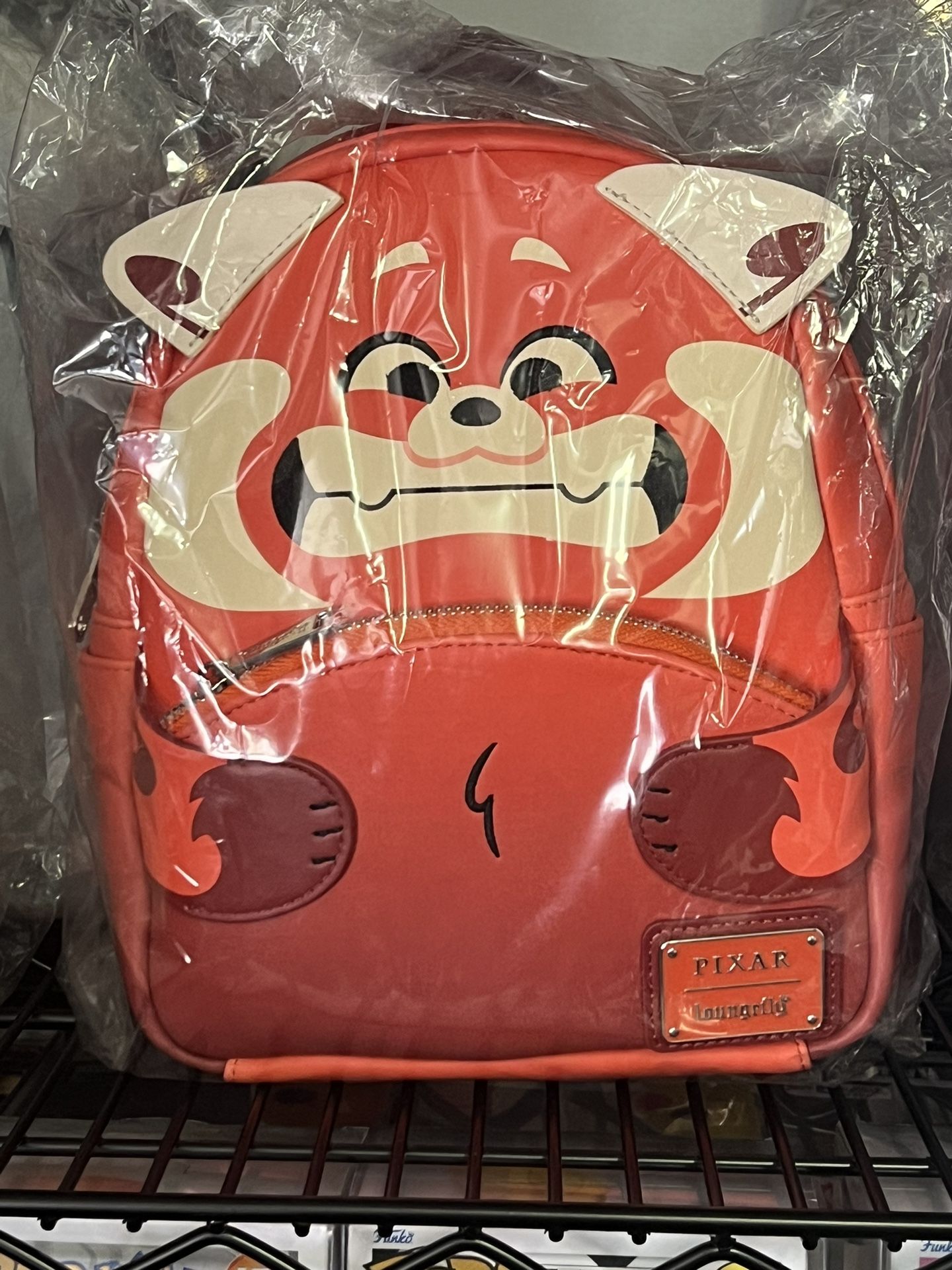 Loungefly Disney Pixar Turning Red Panda Cosplay Mini Backpack Loungefly Disney Pixar Turning Red Panda Cosplay Mini  main image 2