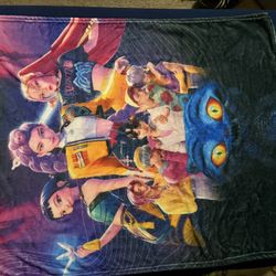 Kpop Plush Throw 