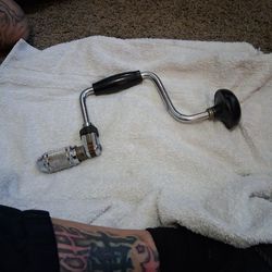 Stanley No. 66-10 (Model 02-660 Ratcheting Bit Brace Hand Drill