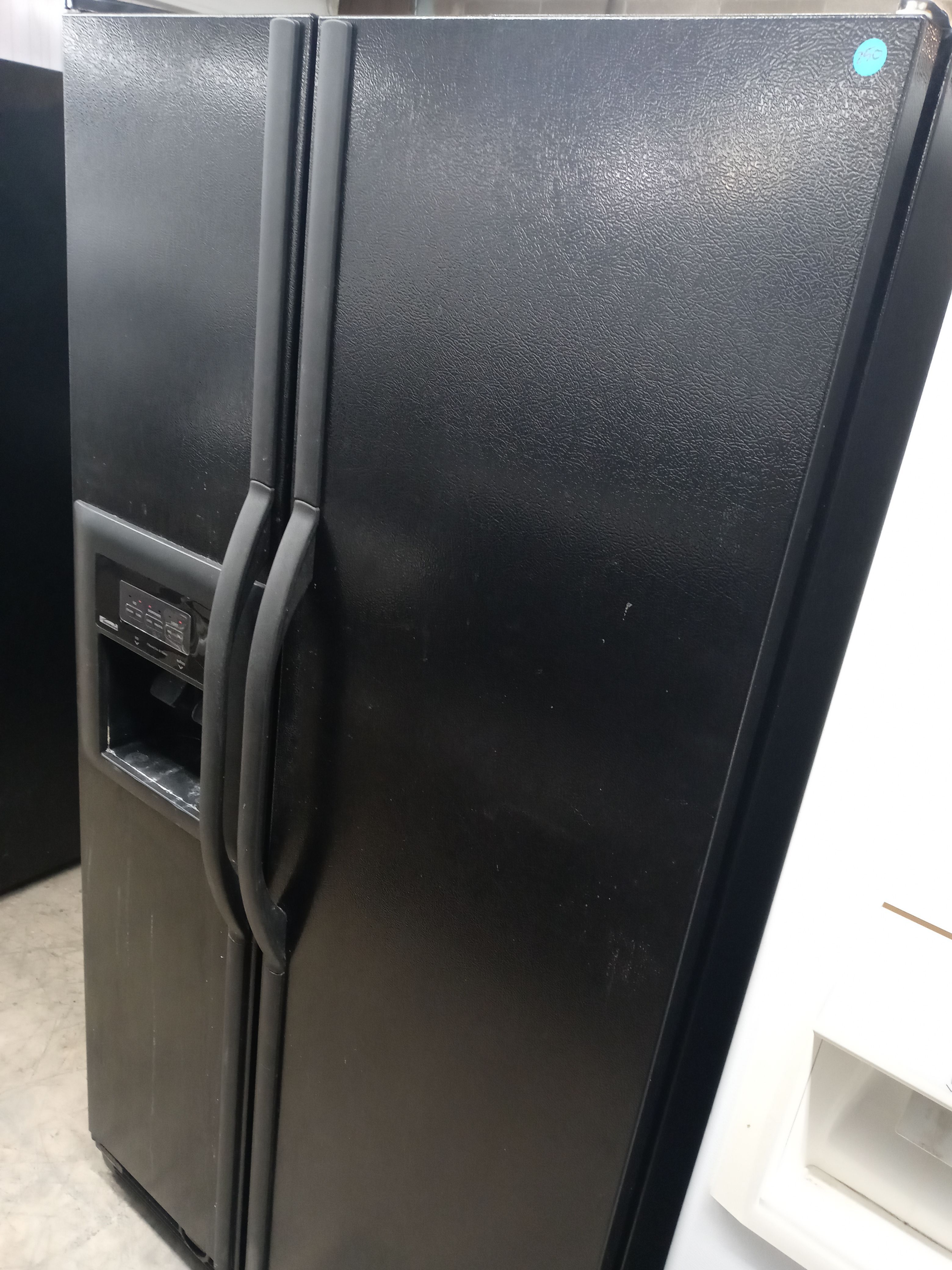 Kenmore black side by side refrigerator - Free delivery