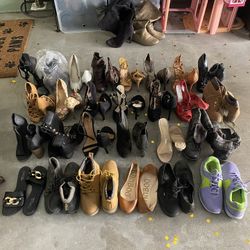 Assortment Of Women shoes, Size 8