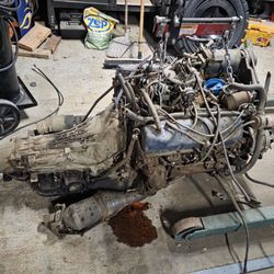 Ford 351 M Block And Trans
