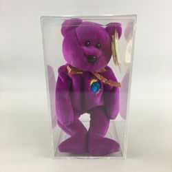 TY Beanie Baby 1999 Millennium Bear w/ Case