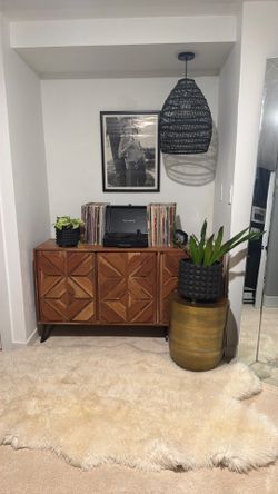 Wood cabinet