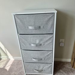 4 Drawer Fabric Storage Tower 