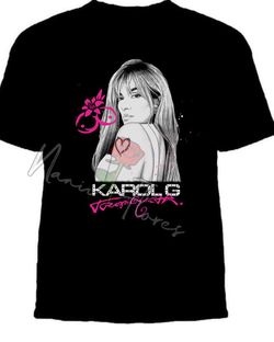 Karol G concert shirts