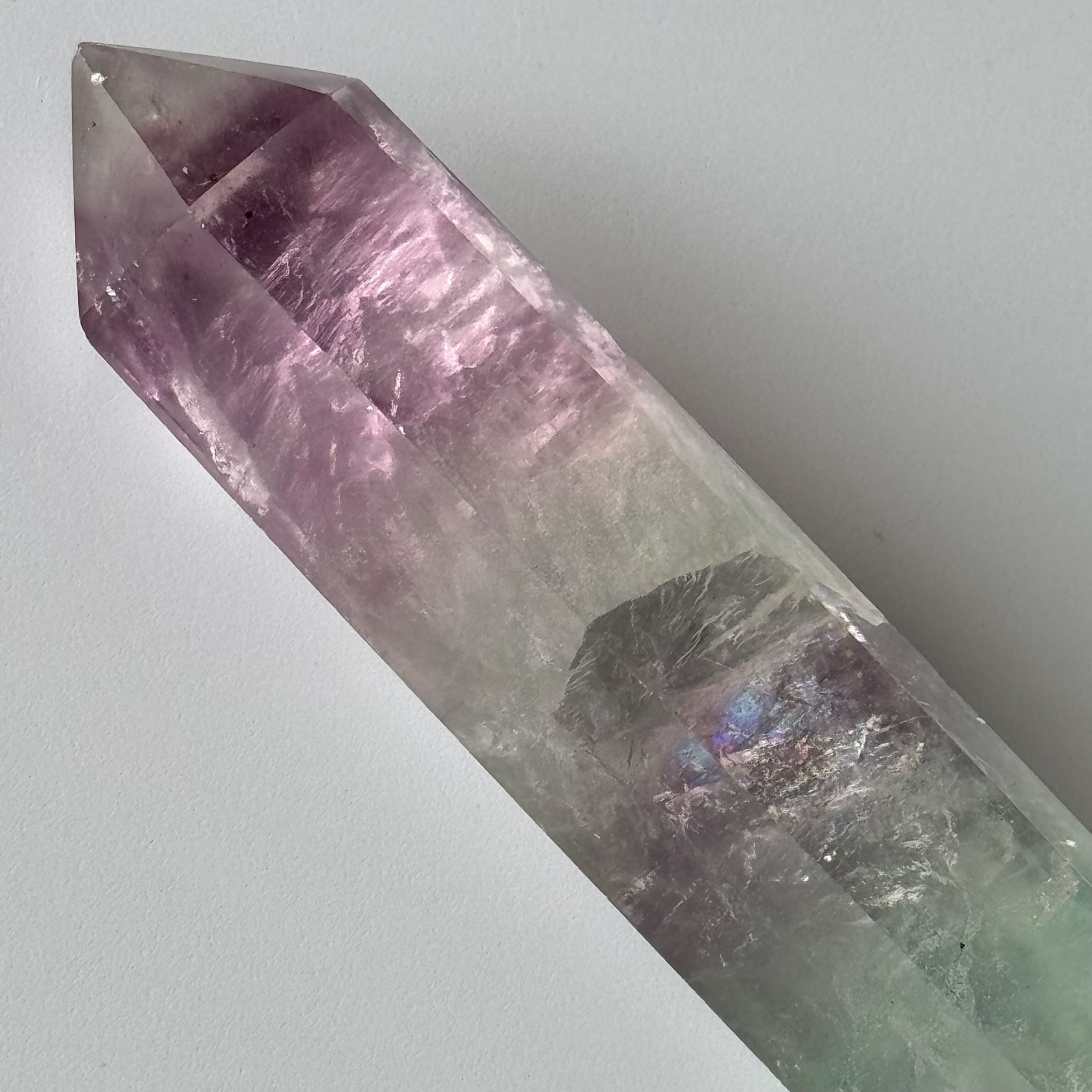 Pink Fluorite Tower