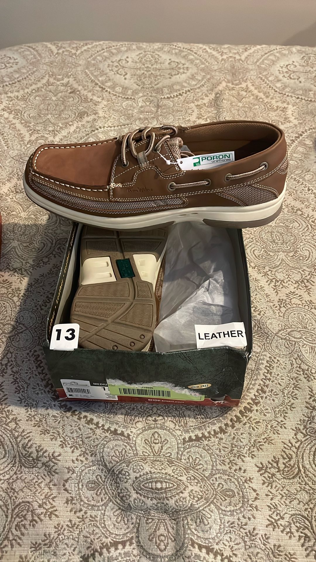 NEW Men’s Boat Shoe. NIB