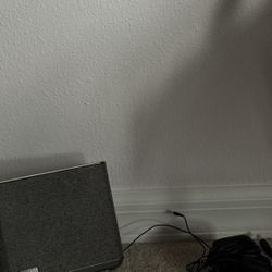 iHome Home Speaker Black Rectangular Aux-In USB Charging DC Power Adapter