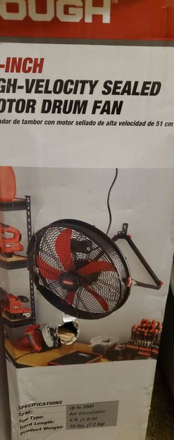 20" Drum Fan