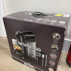 Nespresso Breville Vertuo Coffee Machine With Frother Aerocinno3 Brand New Coffee Maker Pods