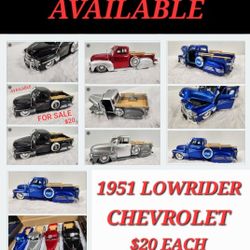 LOWRIDERS  JADA TOYS 