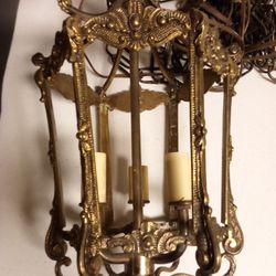 Antique Candelabra Brass