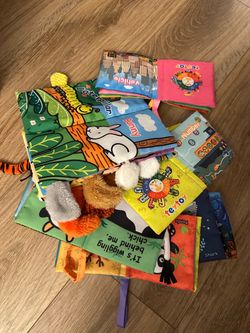 Sensory soft book for infants toddlers kids