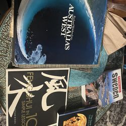 4 Books 📕 📚 Australia West 🇦🇺feng  shui / the Incas people of the Sun 🌞 / Insight guide Sweden 🇸🇪