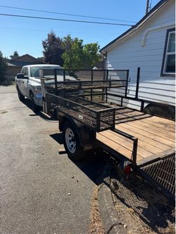 Landscaping trailer