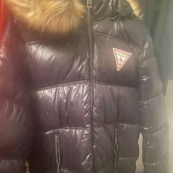 MEN SMALL GUESS COAT $60