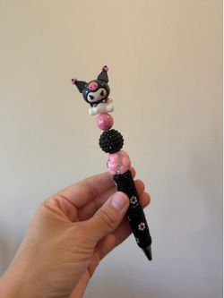 Kuromi Beaded pen