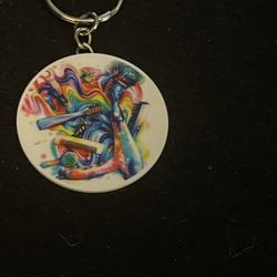 Hair Stylist Keychain 