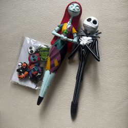 Sally & Jack Pens & Charms