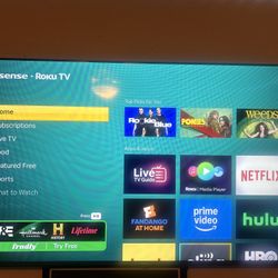 roku hisense TV 58 inch