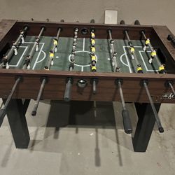 KICK Foosball Table – Solid Wood Style – Great Condition