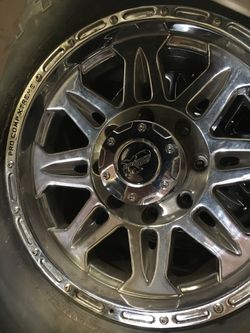 Pro Comp Rims with Tiers 17’s