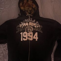 Supreme X MM6 Maison Margiela Zip up Black