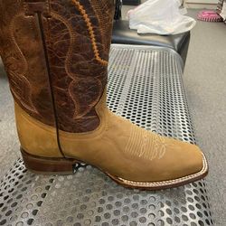 Botas Vaqueras De Piel Para Hombre 