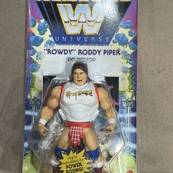 Masters Of The WWE Universe Rowdy Roddy Piper - Evil Hot Rod Unpunched