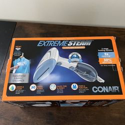 Conair Extreme Steam Handheld Fabric Steamer – With Accessories & Box