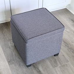 Square Storage Ottoman (like new)