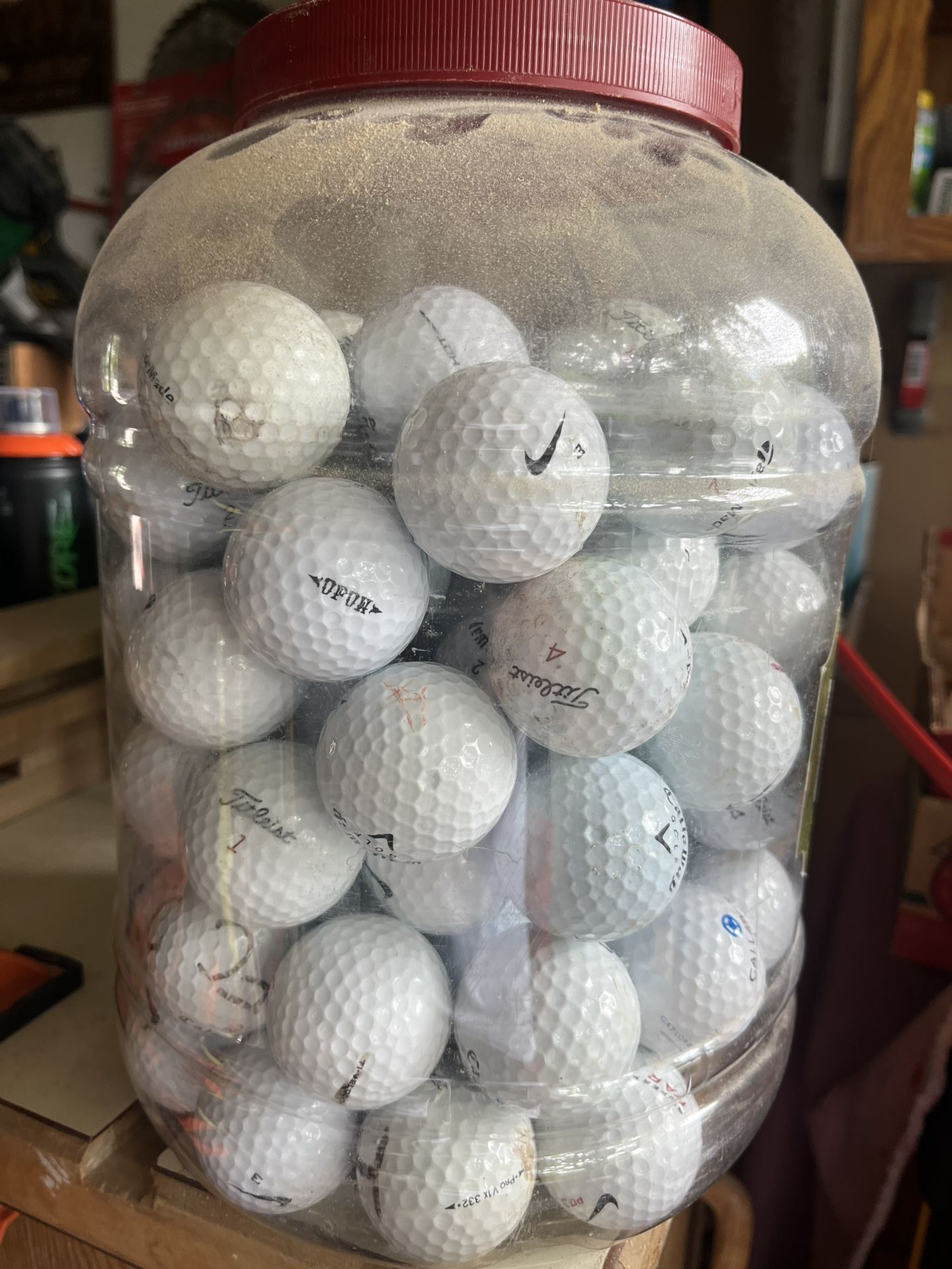 Used Golf Balls