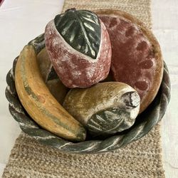 Ceramic Fruit Bowl Decoration