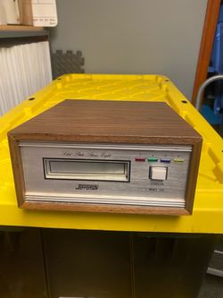 Vintage Jefferson Model 300 Solid State Stereo 8-Track Player Tested Powers On