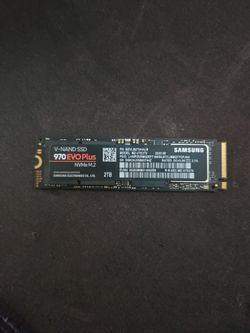 2tb Samsung 970 evo plus nvme m.2