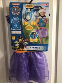 Toddler PAW Patrol Everest Halloween Costume 3T-4T $15