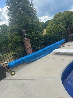 Solar pool cover