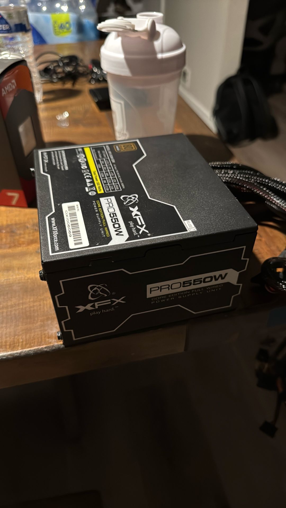 550W Power supply - XFX PRO 550W Non Modular 80 Plus Bronze