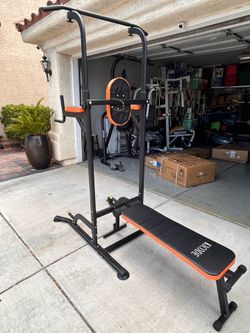 KICODE Power Tower with Weight Bench