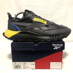 Size 12 Mens Reebok CL Legacy ‘Black Collegiate Gold’ FY7439