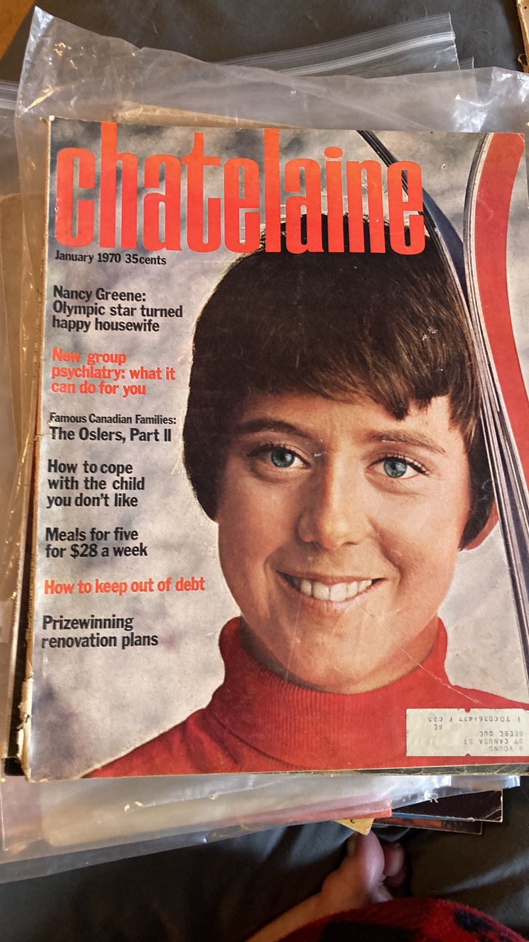 Chatelaine Magazine January 1970