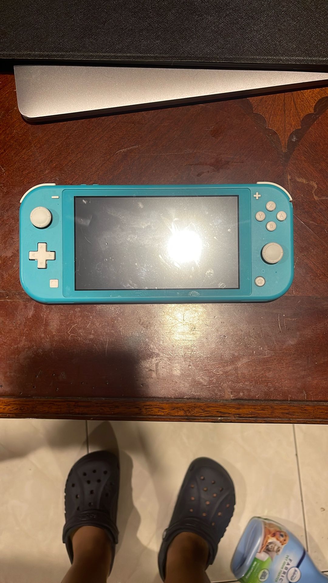 Teal Blue Nintendo Light Switch