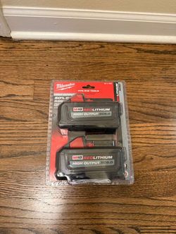 M18 18-Volt Lithium-Ion High Output 6.0Ah Battery Pack (2-Pack)