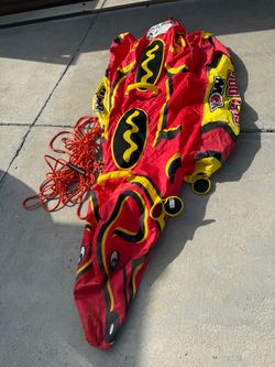 Wow sports weiner dog towable boat tube