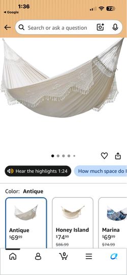 Vivere Cotton Hammock