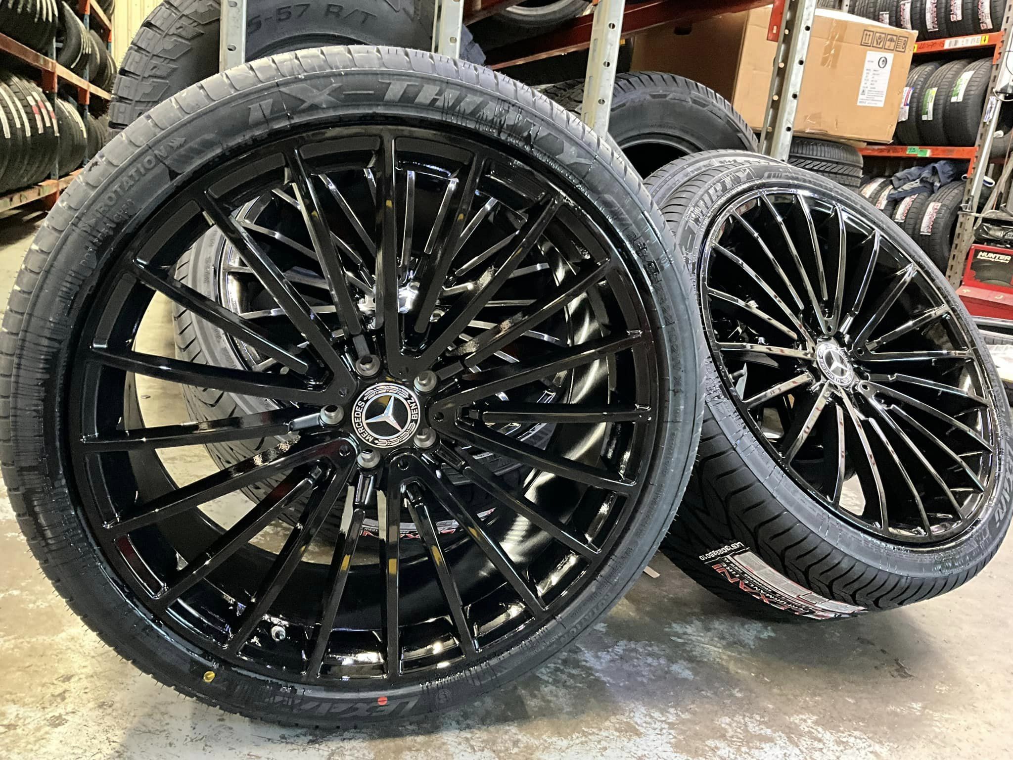Mercedes Factory Style 19 inch Staggered Rims Tires 5x112 19x8.5 19x9.5 Finance Available