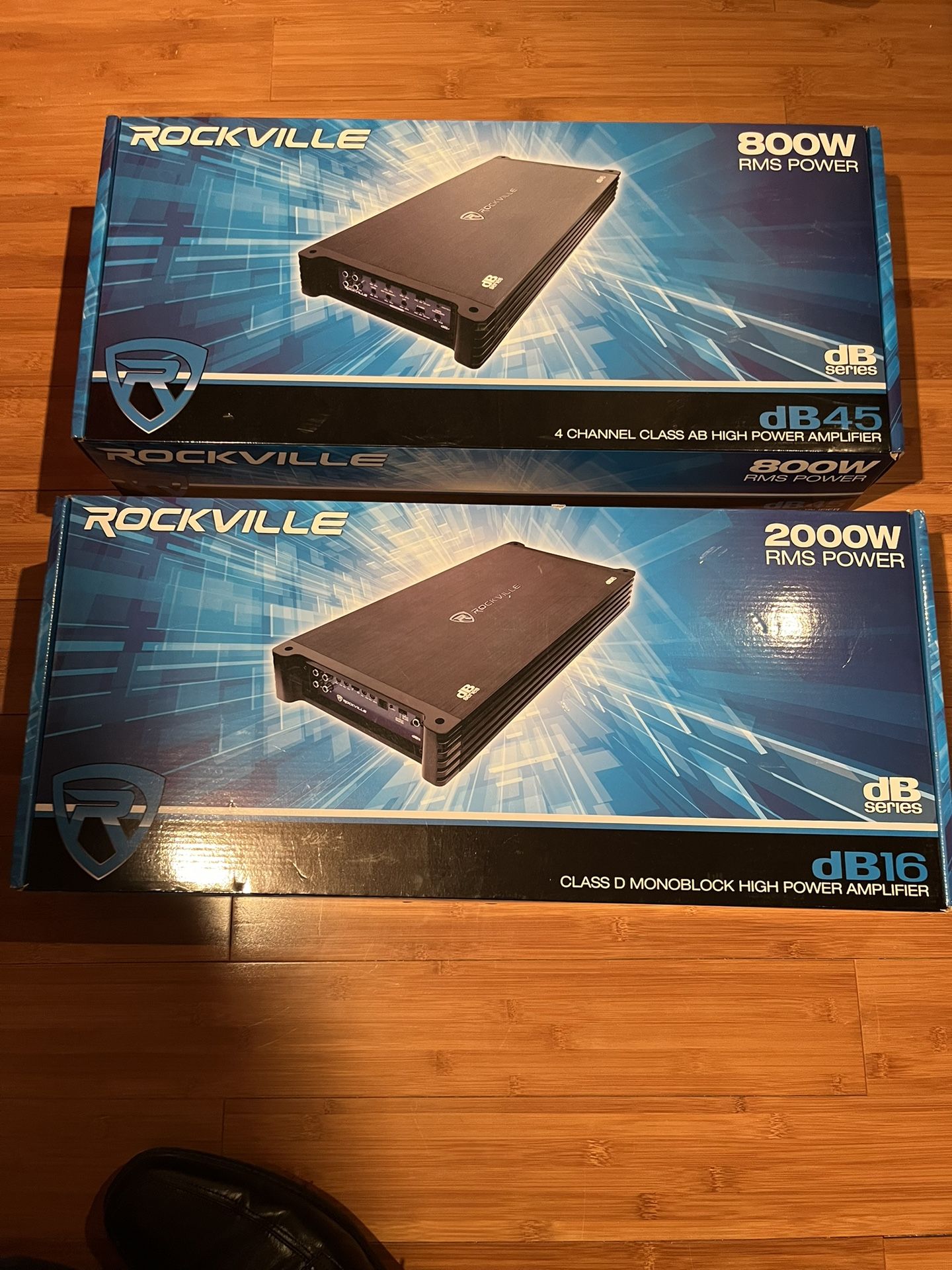 Rockville DB-16 And DB45 Amps