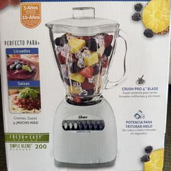 Batidora Ostr en su caja