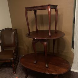 Wood Tables /chair 